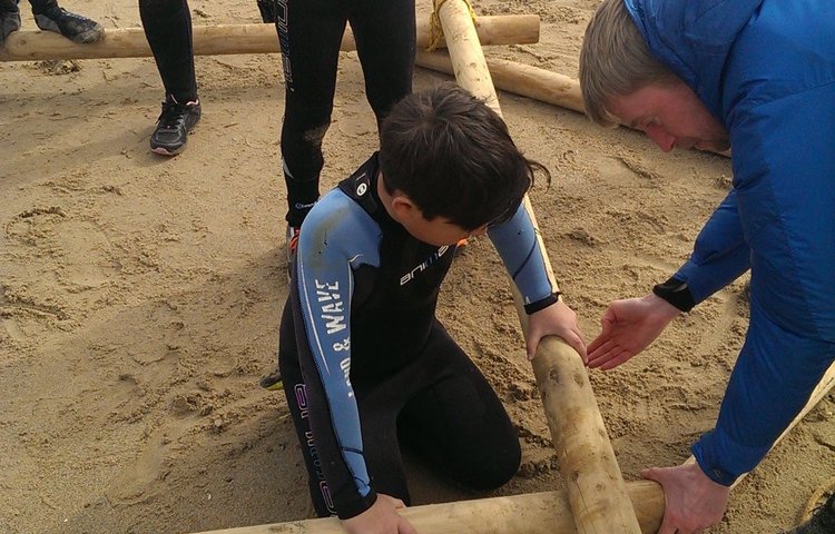 Image of Y5 - Building a raft and messing about on the water